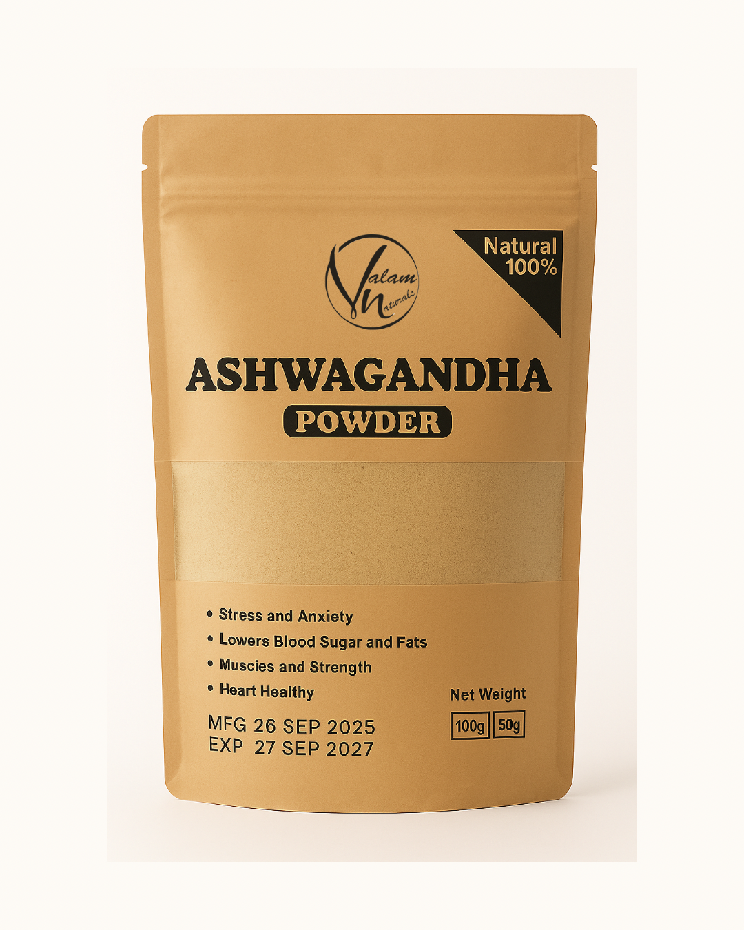 Organic Ashwagandha Powder in Pakistan | 100% Pure Herbal Energy & Stress Relief
