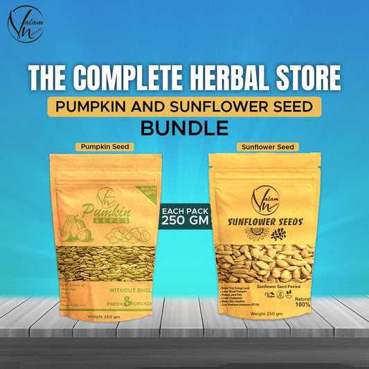 Pumpkin Seeds & Sunflower Seeds Bundle 